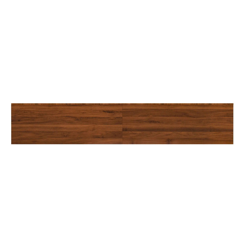 TV Stand With Legs, Media Console, 4 Cabinets For Living Room - Natural Wood by HouseOfZazla