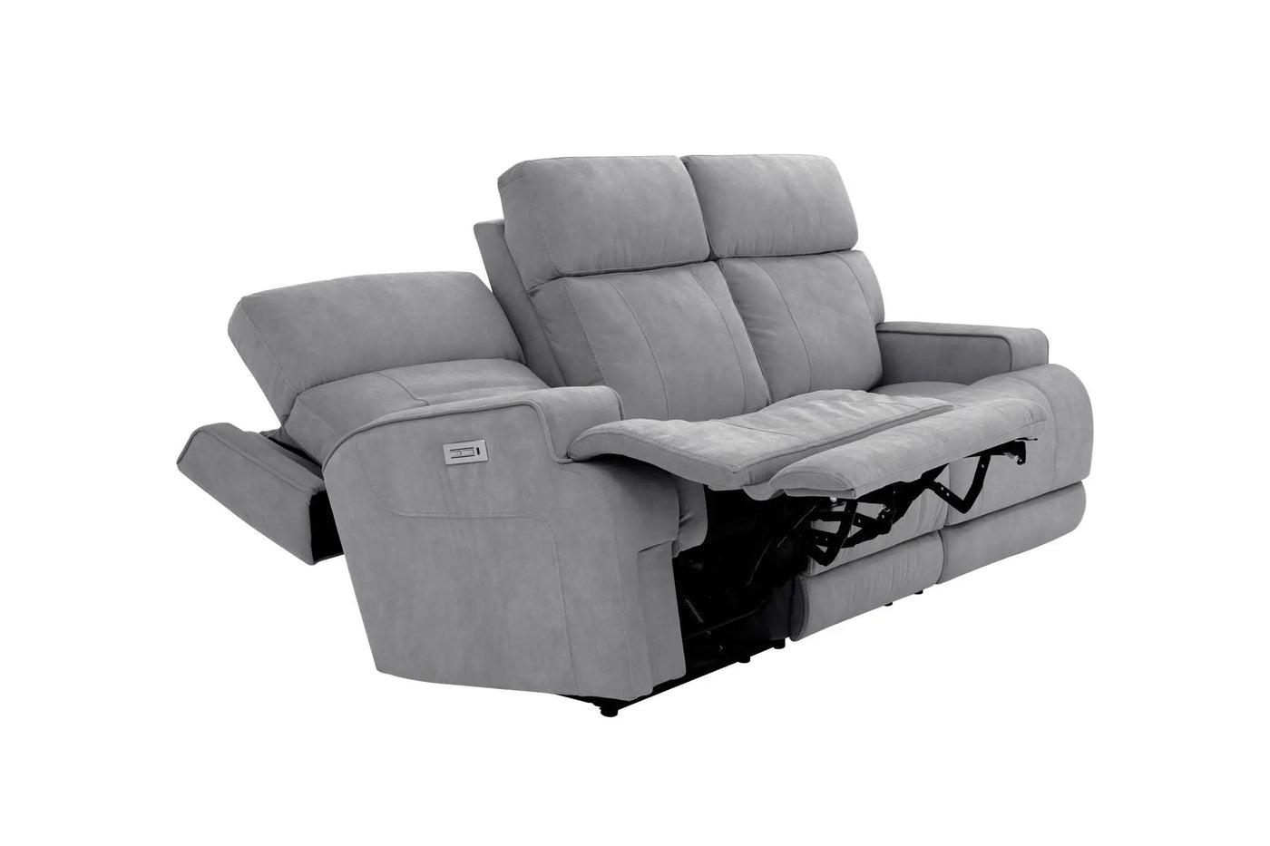 Ashbee - Power Sofa With Power Recline, Power Headrest, Zero Gravity And 3" Footrest Extension by Unique Piece Furniture