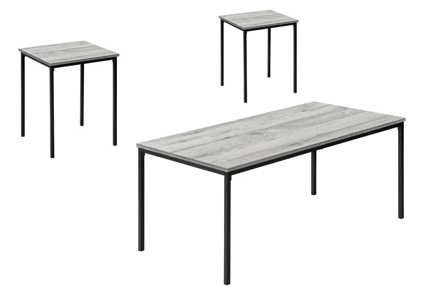 Table Set, Coffee, End, Contemporary, Modern (Set of 3) by HouseOfZazla