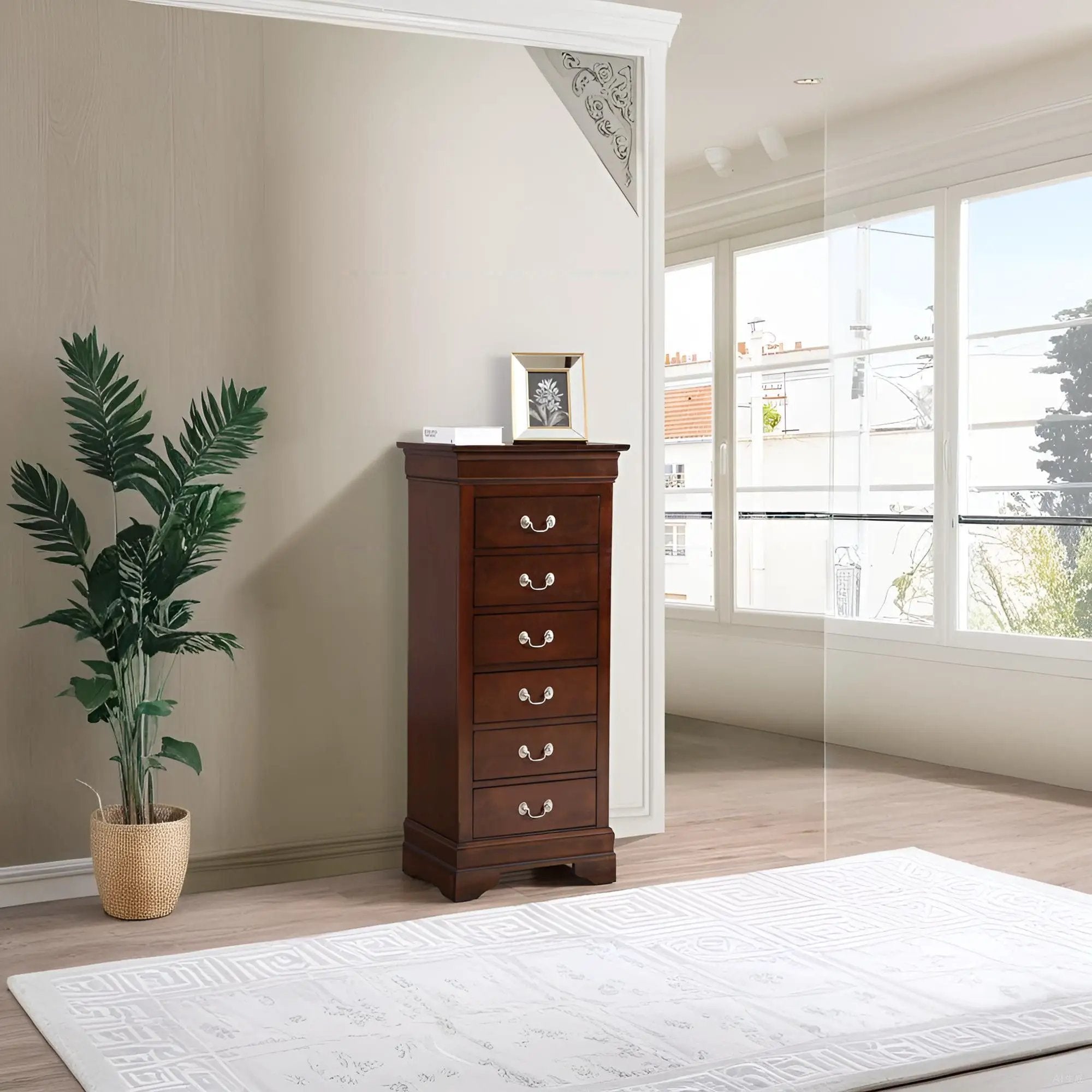 Traditional Style Lingerie Storage Chest Timeless by Unique Piece Furniture