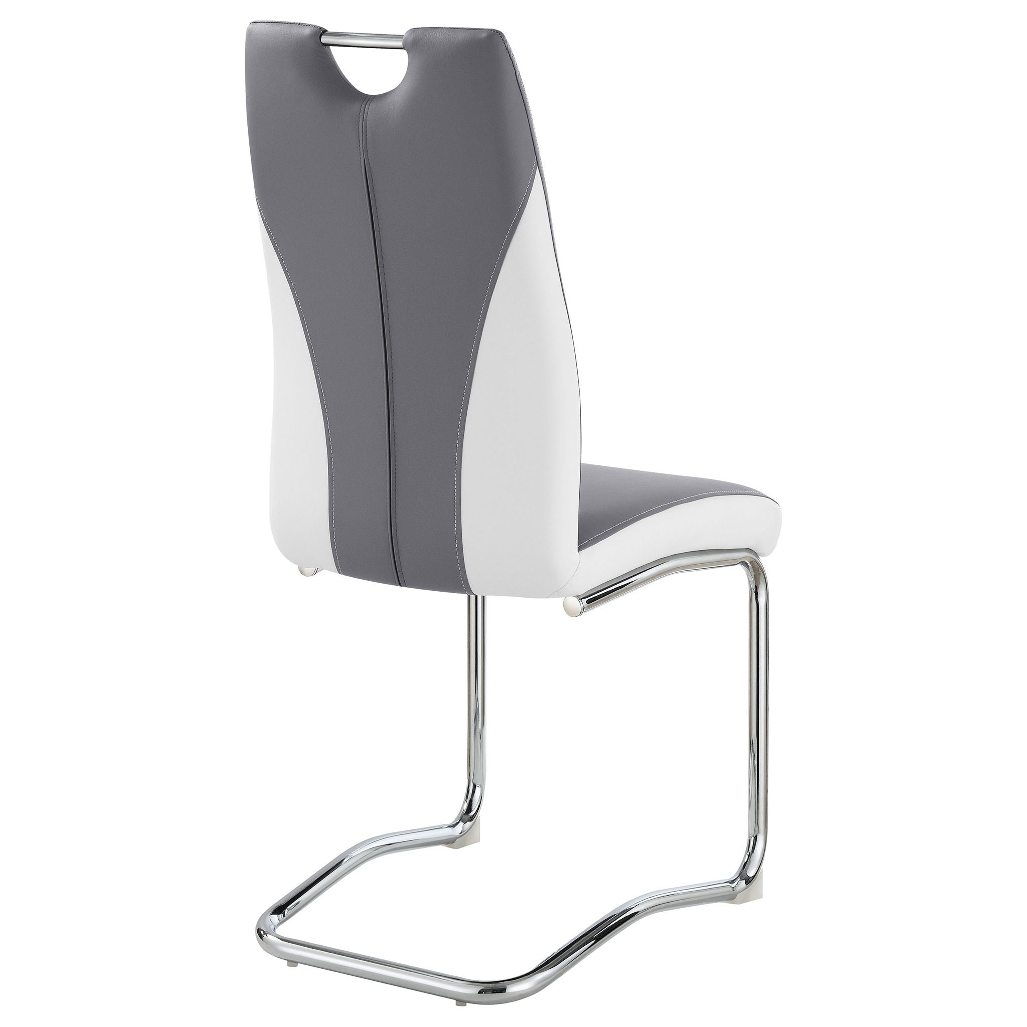 Jernigan - Upholstered Dining Side Chair (Set of 4) - Gray by HouseOfZazla