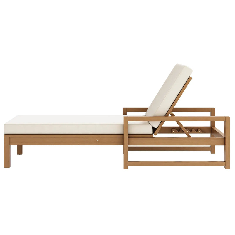 TREXM Outdoor Lounge Chairs Set of 2 by HouseOfZazla