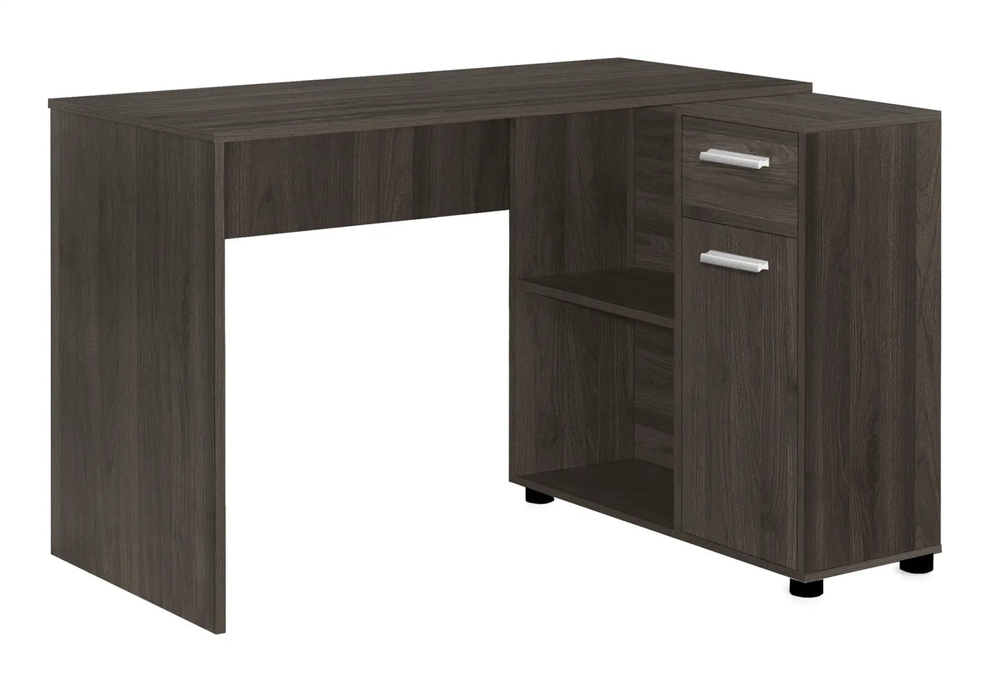 Computer Desk, Home Office, Corner, Storage Drawers, L Shape, Contemporary & Modern by HouseOfZazla