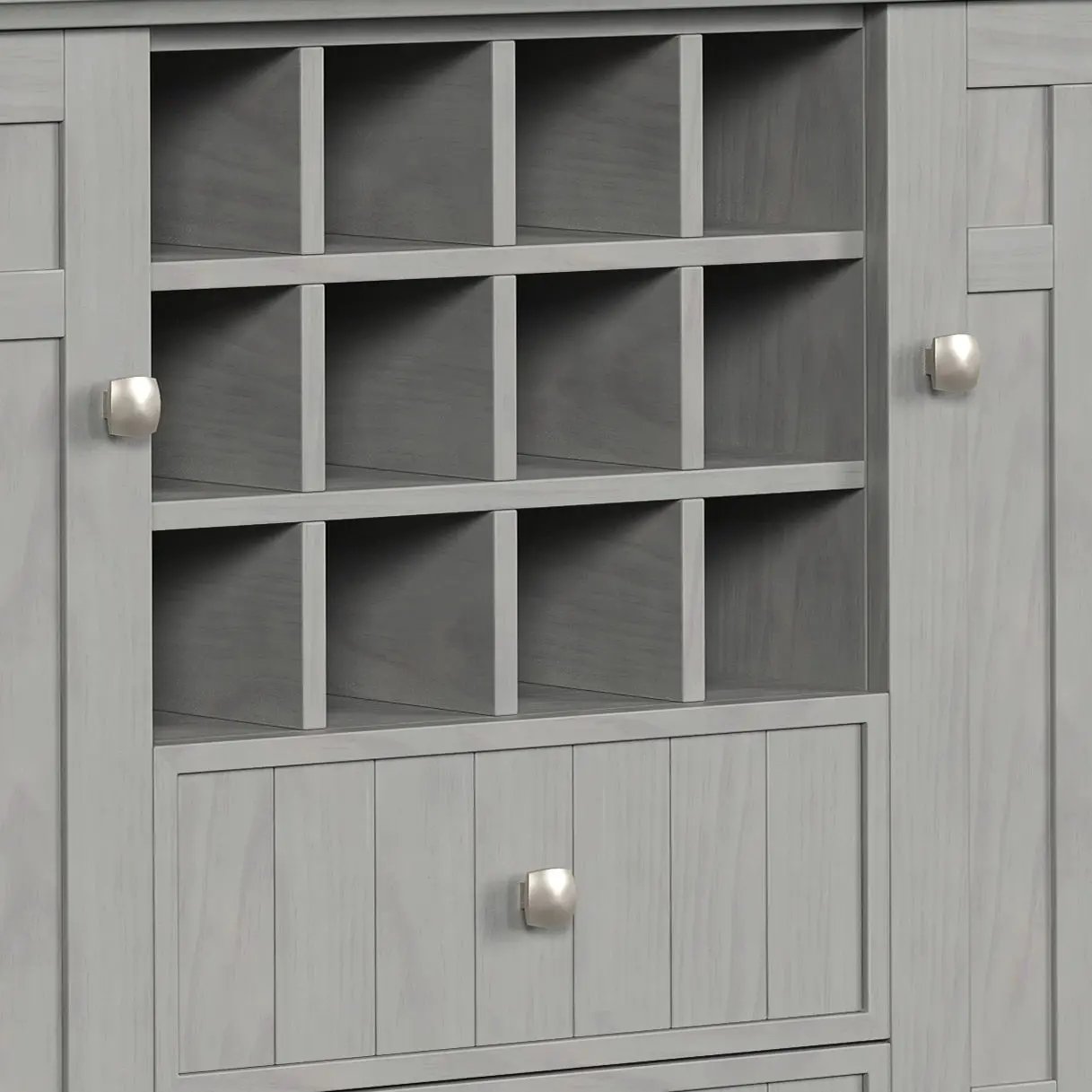 Bedford - Sideboard Buffet And Wine Rack by HouseOfZazla