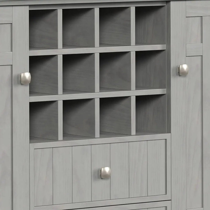 Bedford - Sideboard Buffet And Wine Rack by HouseOfZazla