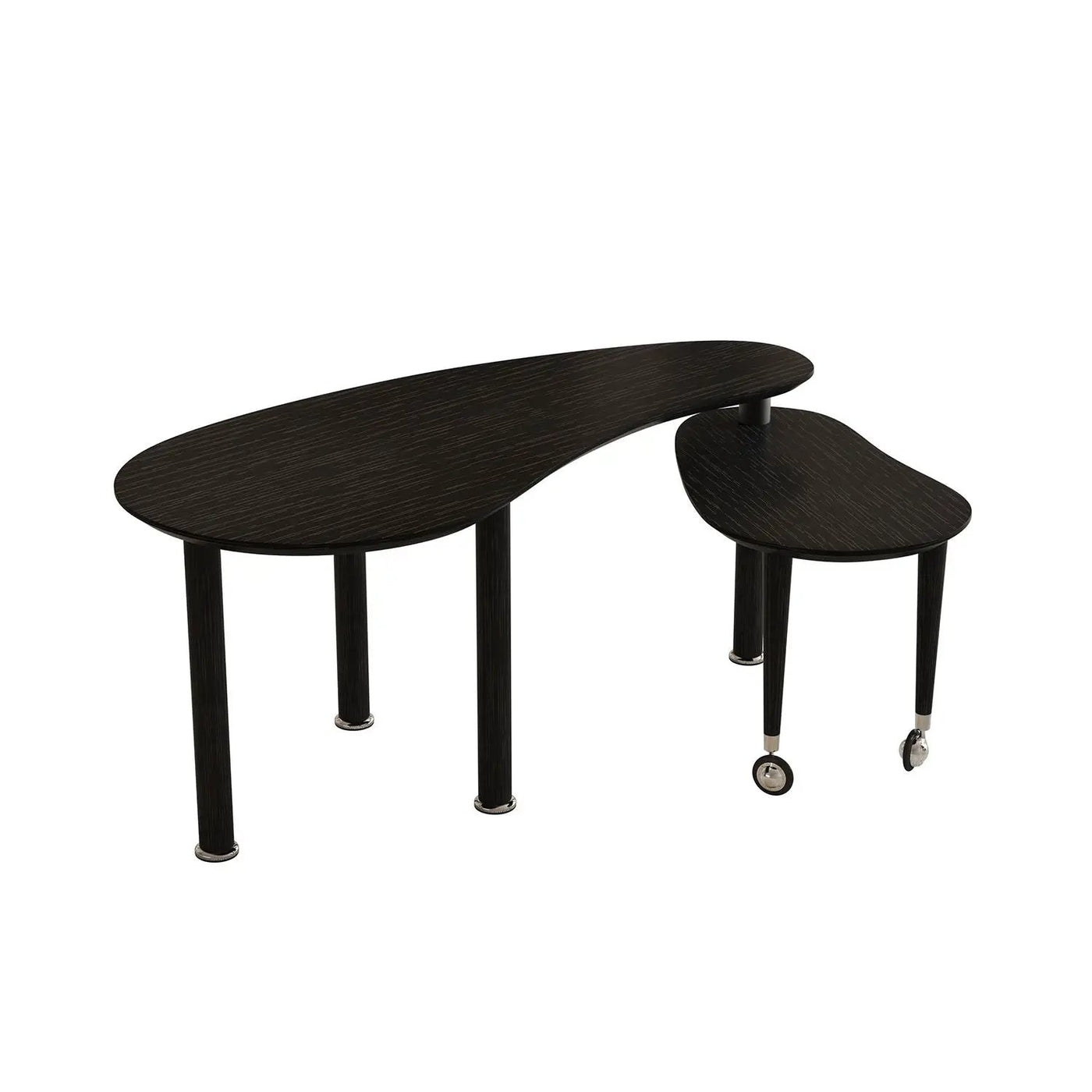 Rotatable Cocktail Table With Solid Legs, 360 Degree Rotating by HouseOfZazla