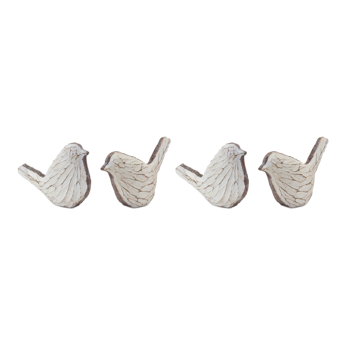 Carved Bird Figurine (Set of 4), photo 5 of 5
