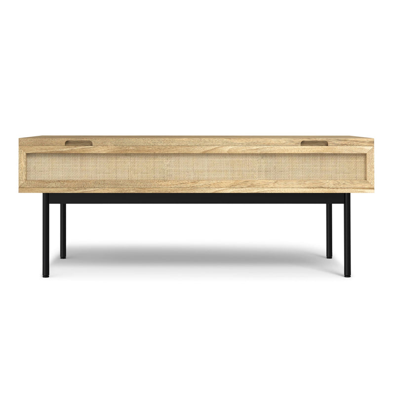Natural Lift Top Coffee Table with Storage - Mango Wood, photo 7 of 7