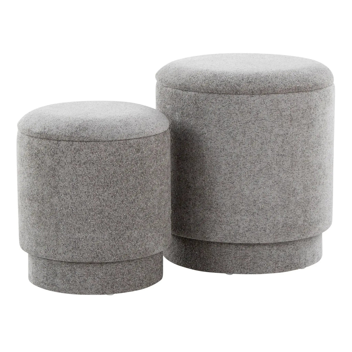 Marla - Upholste Contemporary Ottoman Set by HouseOfZazla