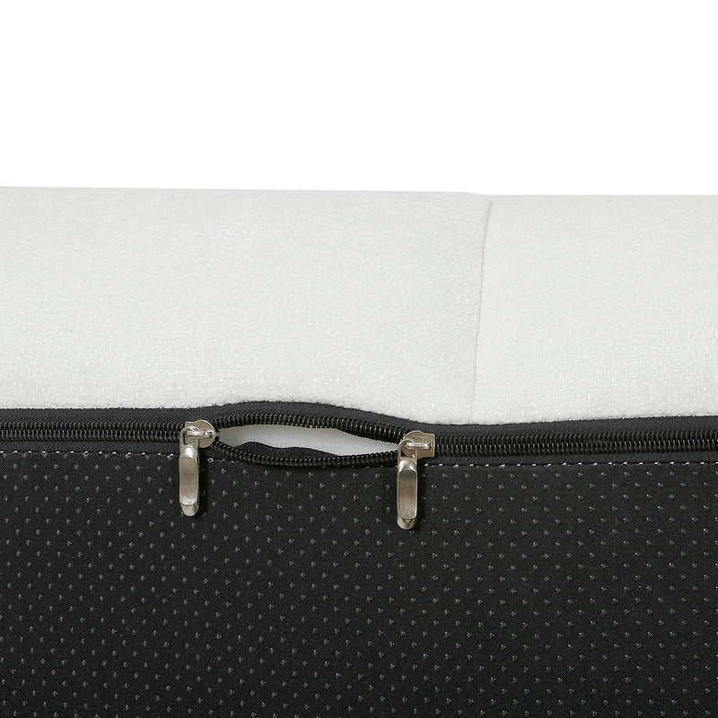 122" Modern L-Shaped Sectional Sofa with Chaise Lounge by HouseOfZazla
