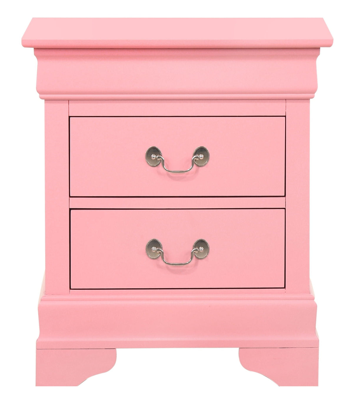 Traditional Style Design Nightstand with Classic Accent - Multiple Colors, photo 31 of 40