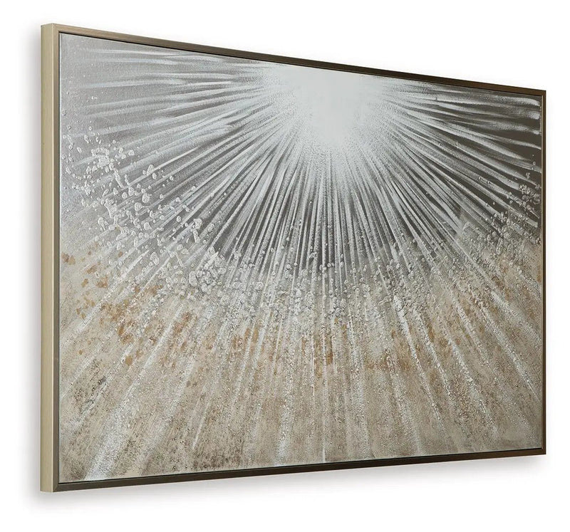 Waldard - Wall Art - Gray / Taupe / White by Unique Piece Furniture