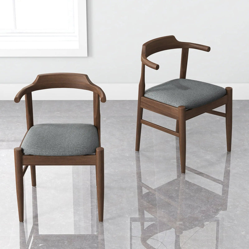 Leon - Mid-Century Modern Dining Chair (Set of 2) by HouseOfZazla