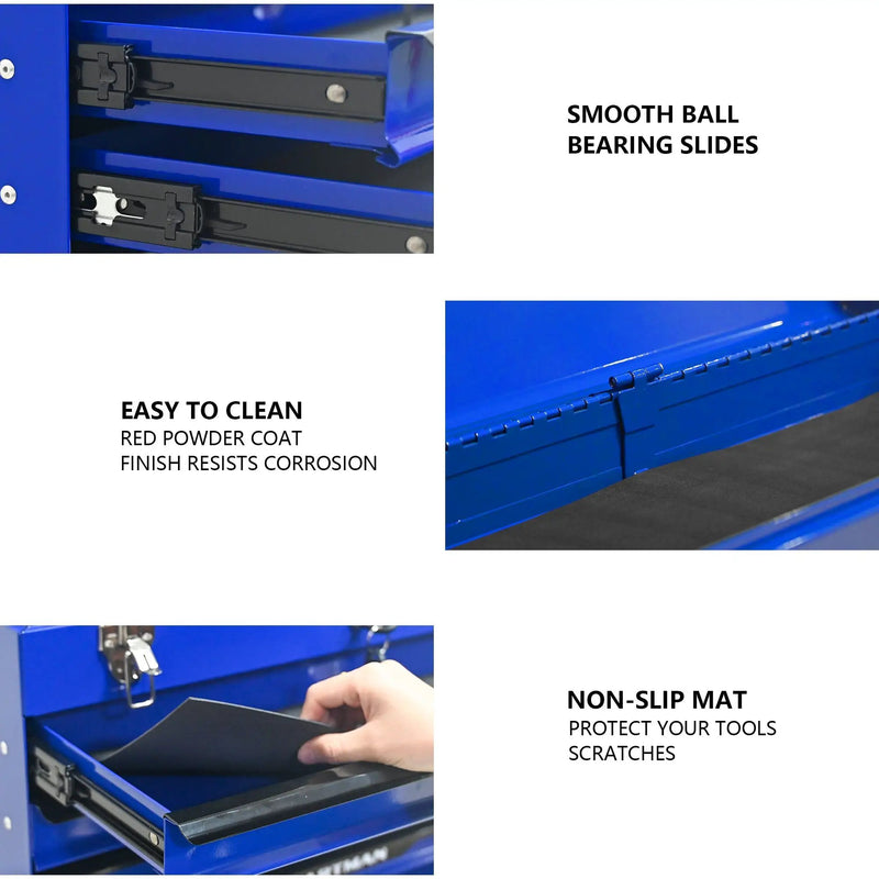 20-inch Steel Portable Tool Box With Drawers by HouseOfZazla