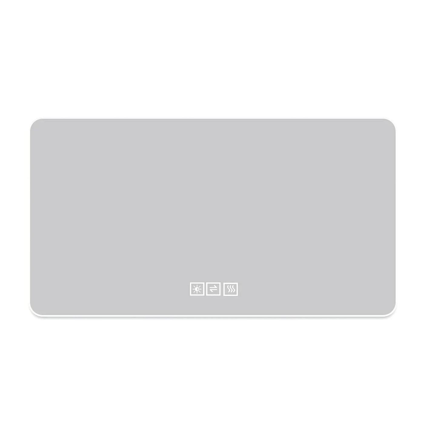 LED Bathroom Mirror With 3 Color Dimmable Backlight by HouseOfZazla