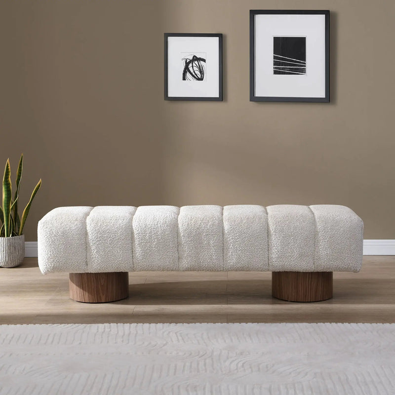 Upholstered Dining Bench For Dining Room by Unique Piece Furniture