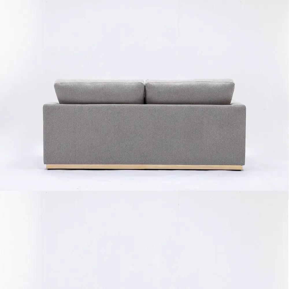 Valin - Sofa - Gray Linen by Unique Piece Furniture