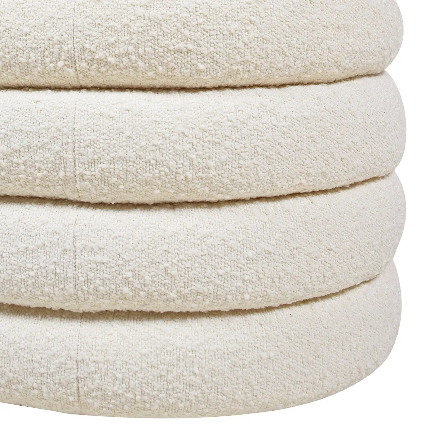 Fuji - Upholstered Oval Storage Bench by HouseOfZazla