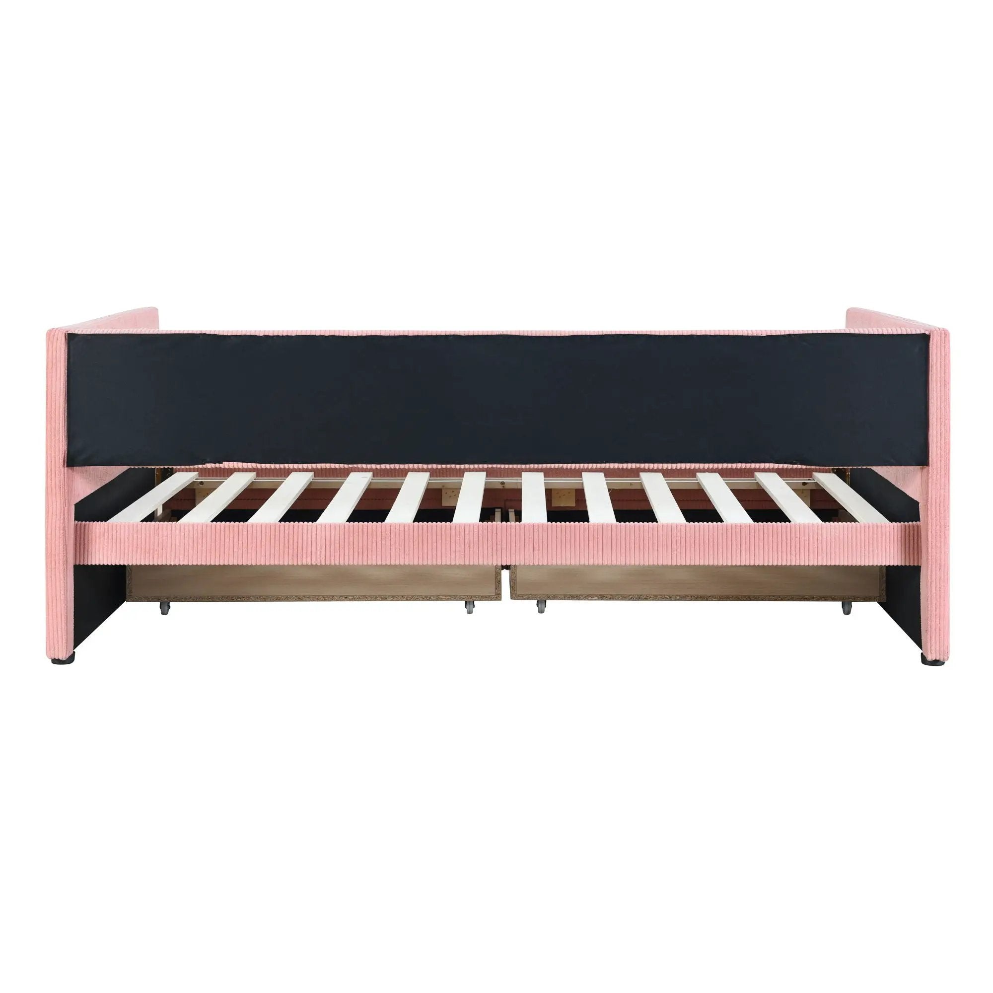 Daybed With Two Drawers And Wood Slat by HouseOfZazla