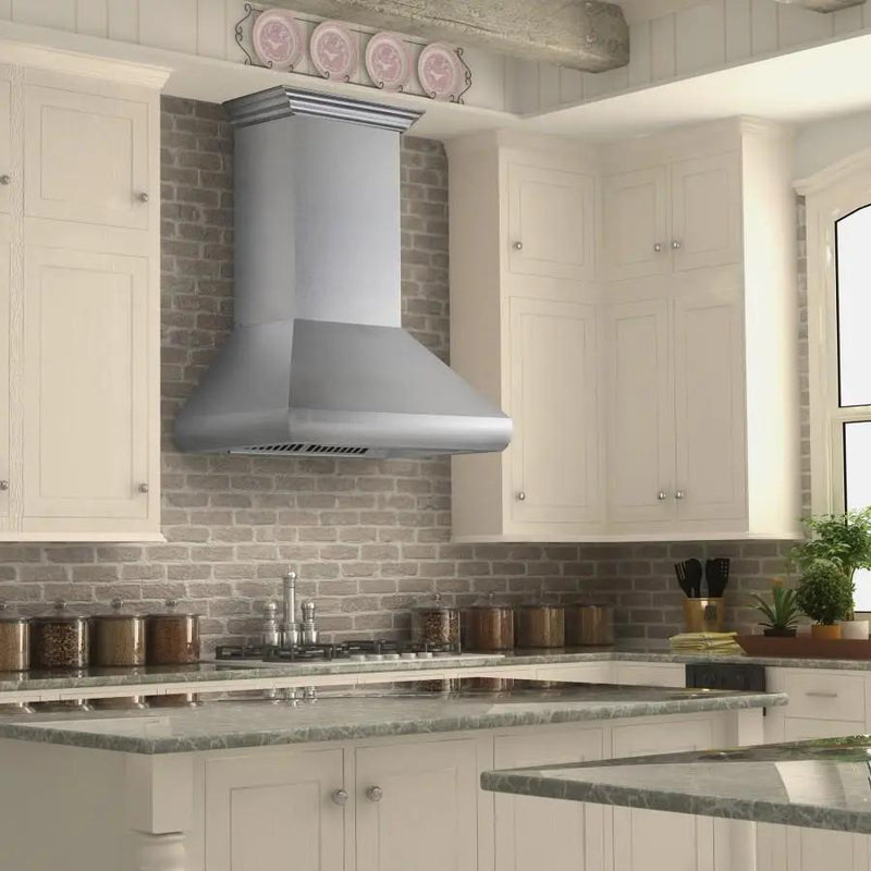 ZLINE 30" Stainless Steel Wall Range Hood, 8687S-30 by Farmhouse Kitchen and Bath