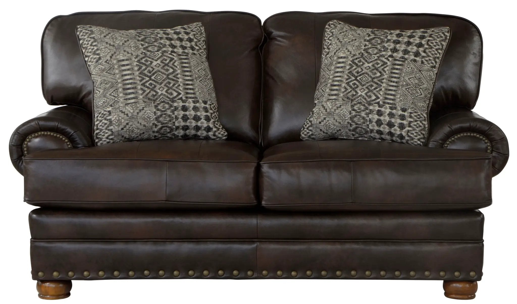 Roberto - Leather Loveseat - Cocoa by Unique Piece Furniture
