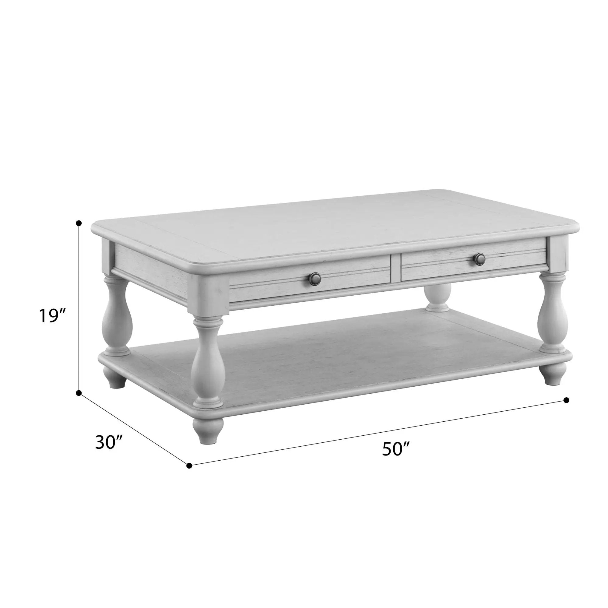 Cocktail Table - Gray by HouseOfZazla