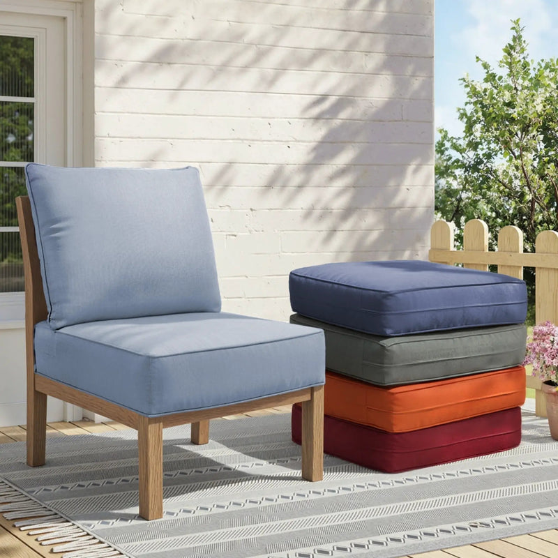 6" Thicker Outdoor Chair Cushions - Set of 2 by HouseOfZazla