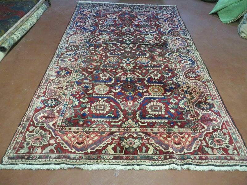 5' X 9' Antique Handmade Turkish Wool Veg Dyes Rug Nice # 107 by Jewel Rugs
