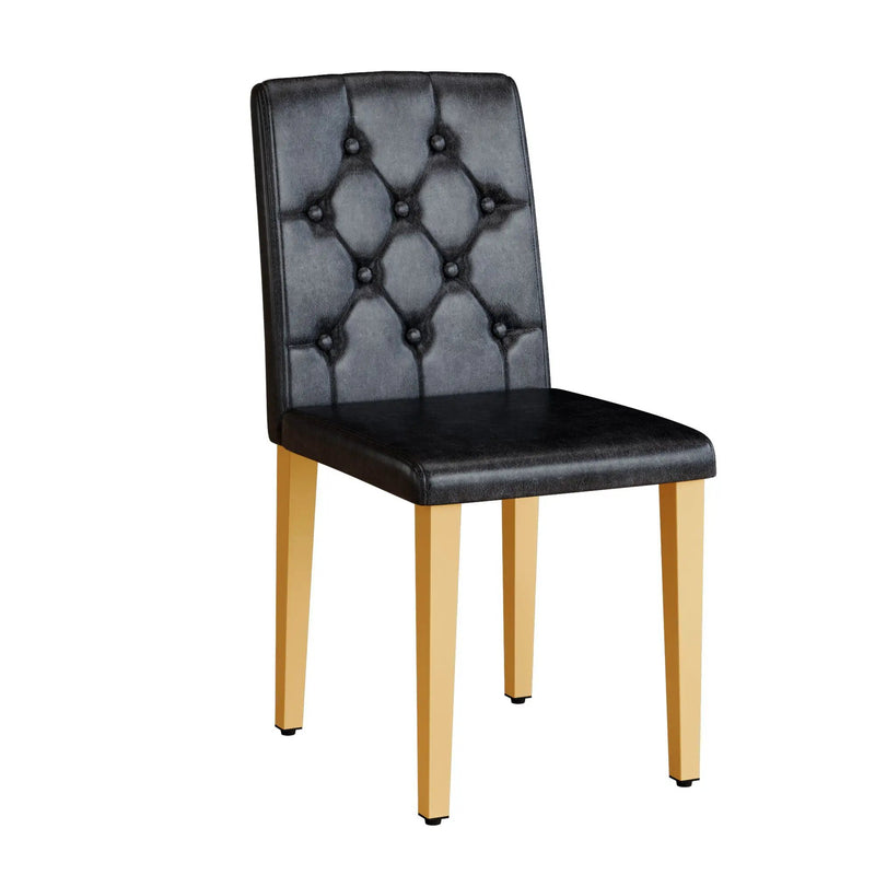 Dining Chairs With Ergonomic Buckle Backrest Comfort by HouseOfZazla