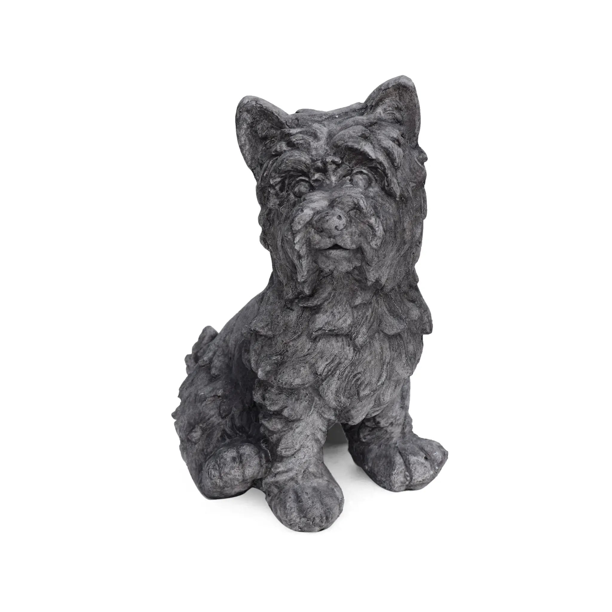 Cricket Dog Cast Stone Garden Statue by HouseOfZazla
