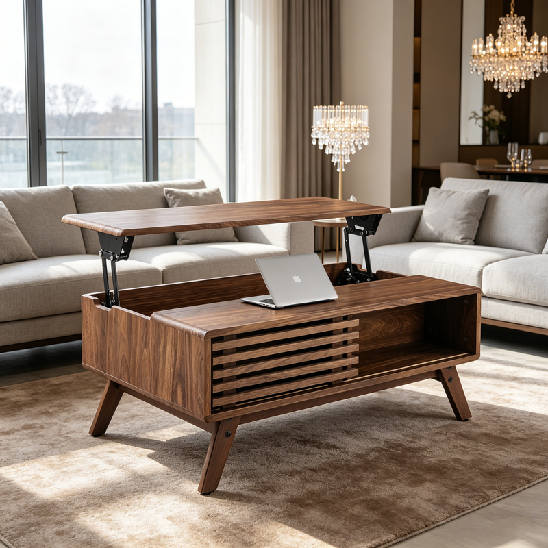 39.37" Mid-Century Coffee Table by HouseOfZazla