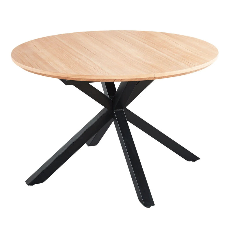 Extendable Round Dining Table - Oak by Unique Piece Furniture