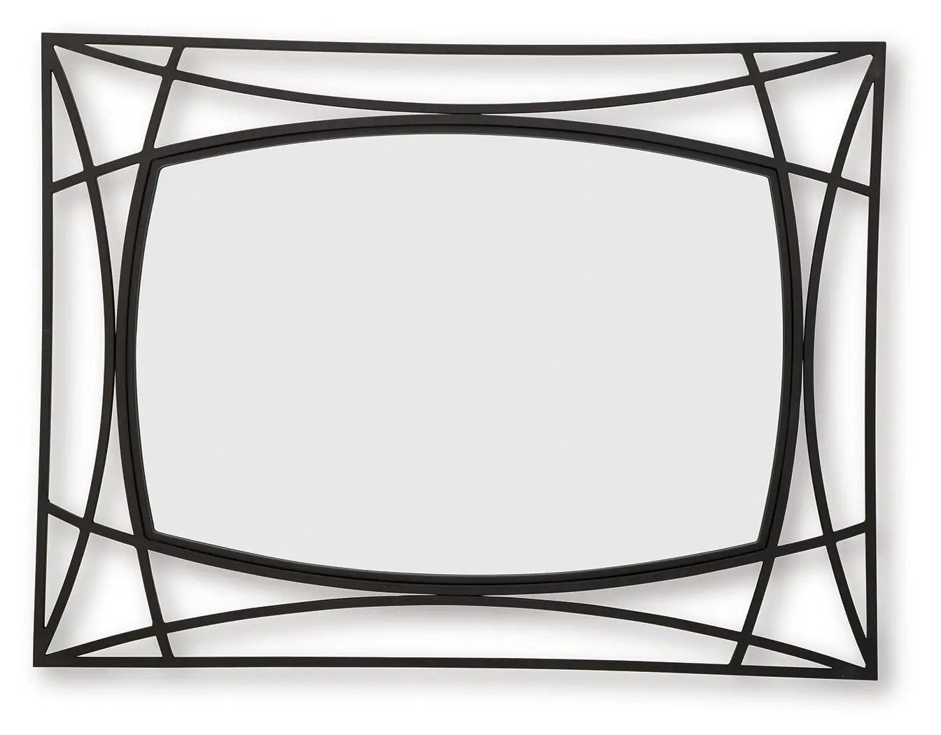 Freenville - Accent Mirror - Black by Unique Piece Furniture