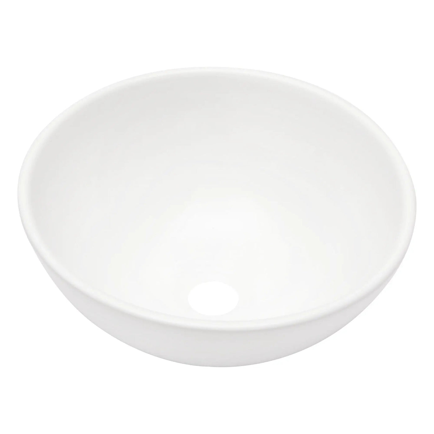 Modern Ceramic Circular Vessel Bathroom Sink by HouseOfZazla