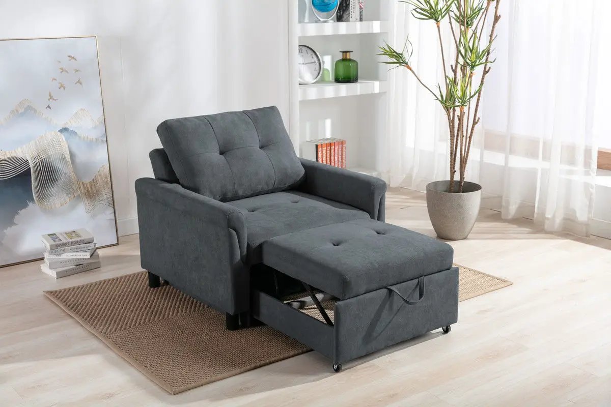 Hannah - Woven Convertible Armchair by HouseOfZazla