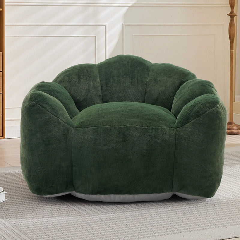 Lotus Style Compression Sofa With Pull Ring by Unique Piece Furniture