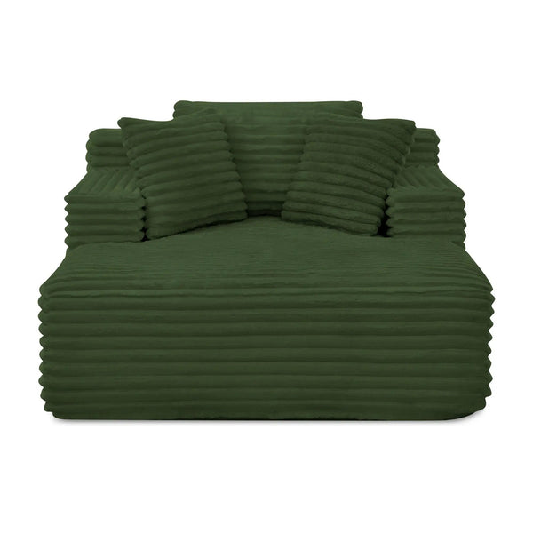 Chaise Lounge Sofa Bed With Deep Seat For Living Room