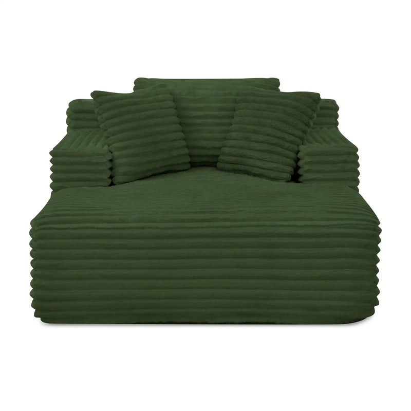 Chaise Lounge Sofa Bed With Deep Seat For Living Room by HouseOfZazla