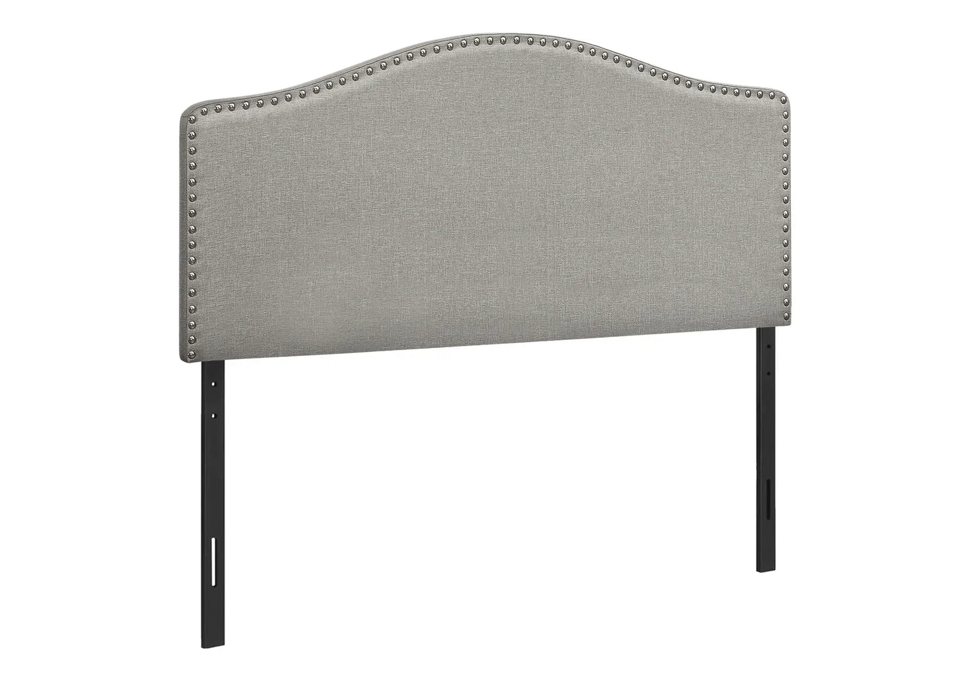 Full Size, Bed Headboard Only Upholstered, Transitional - Gray by Unique Piece Furniture