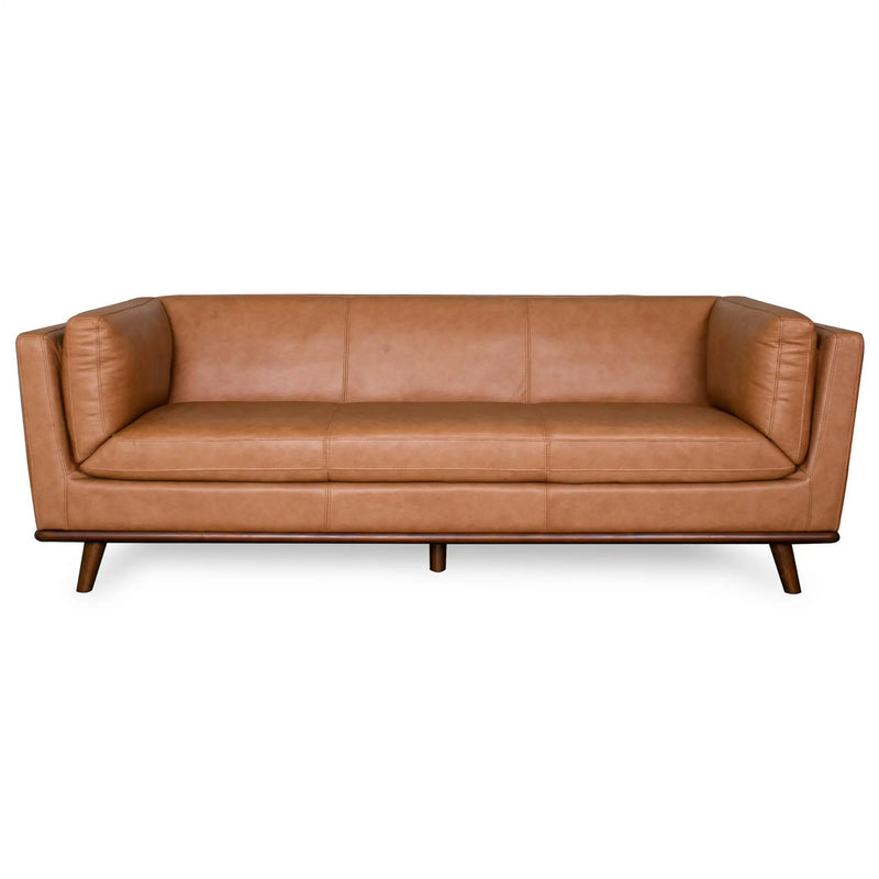 Phoenix Leather Sofa by HouseOfZazla