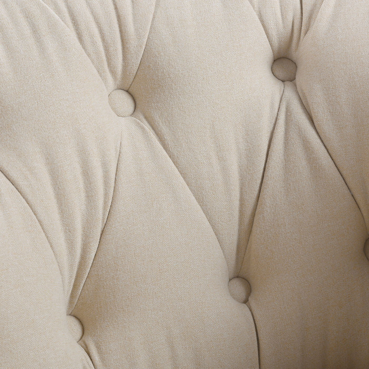 Tufted Accent Chair with Barrel Back - Yellow, photo 16 of 27