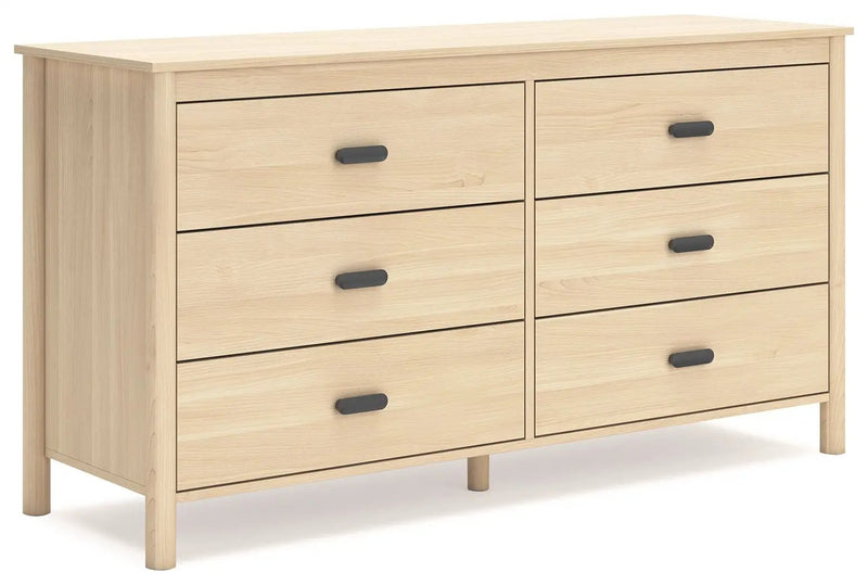 Cabinella - Six Drawer Dresser - Tan by Unique Piece Furniture