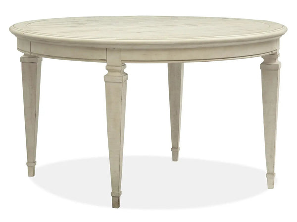 Newport - Round Dining Table - Alabaster