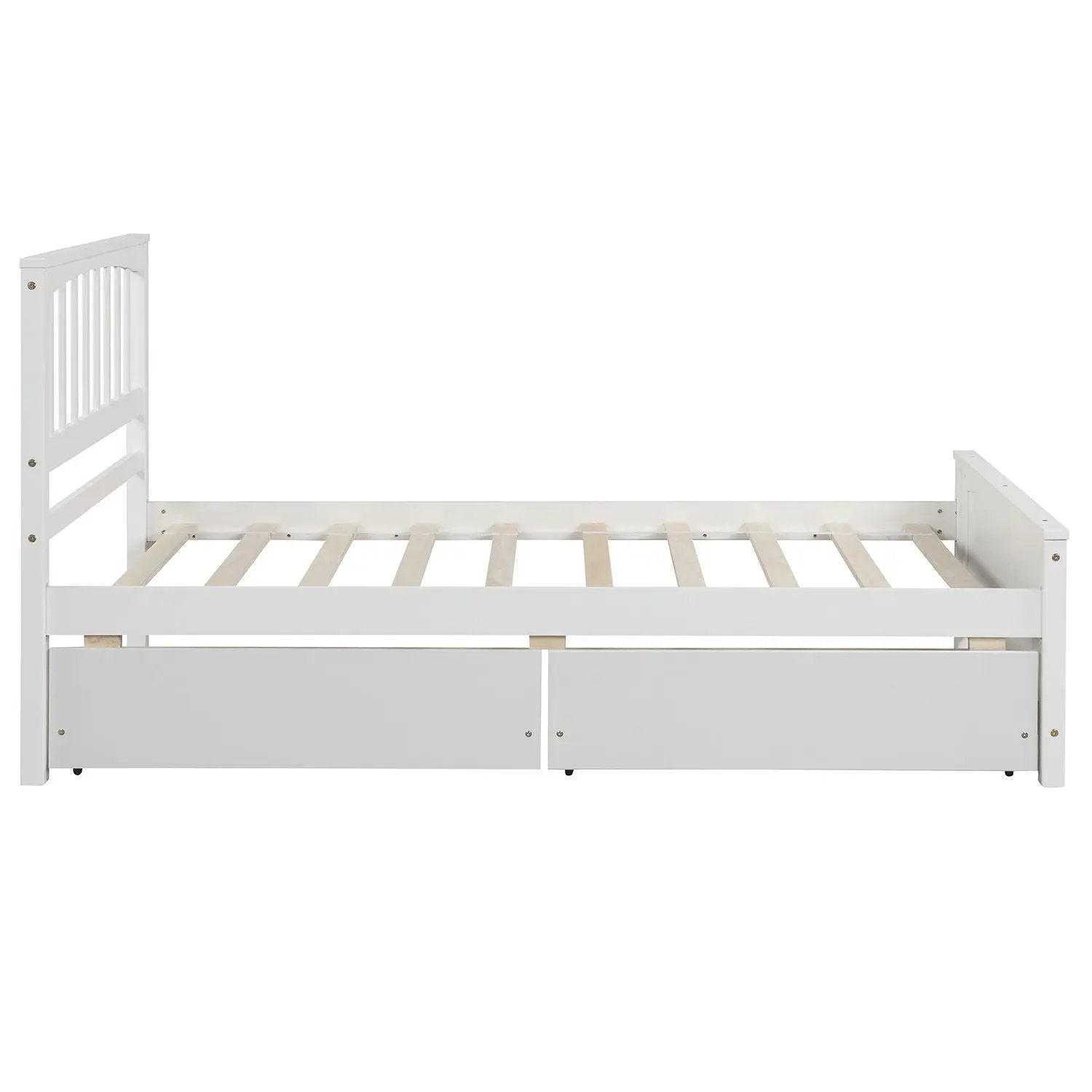 Platform Bed With Two Drawers by Unique Piece Furniture
