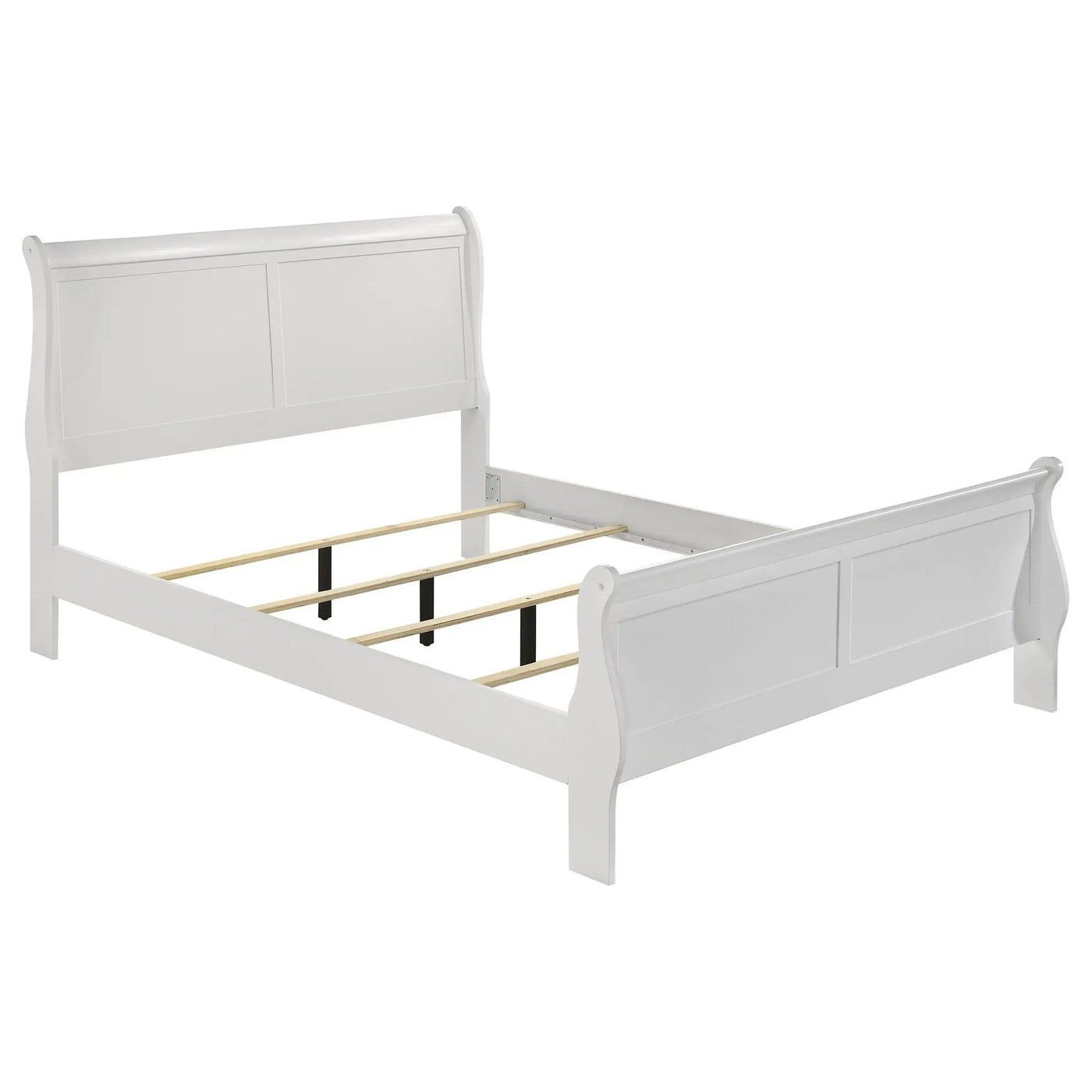 Mckee - Sleigh Panel Bed by HouseOfZazla