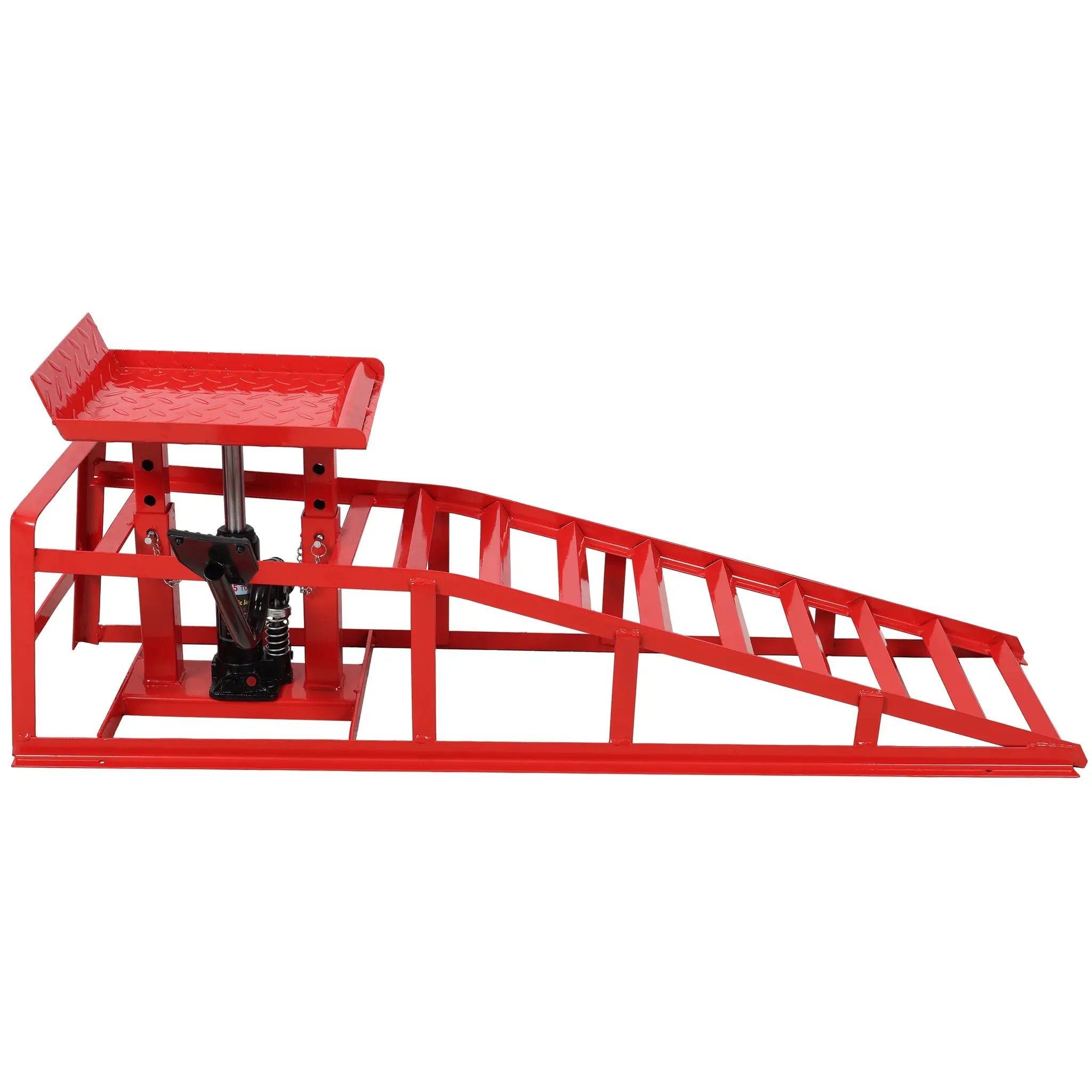 Auto Car Truck Service Ramps with Pedal - 5 Ton Hydraulic Lift by HouseOfZazla