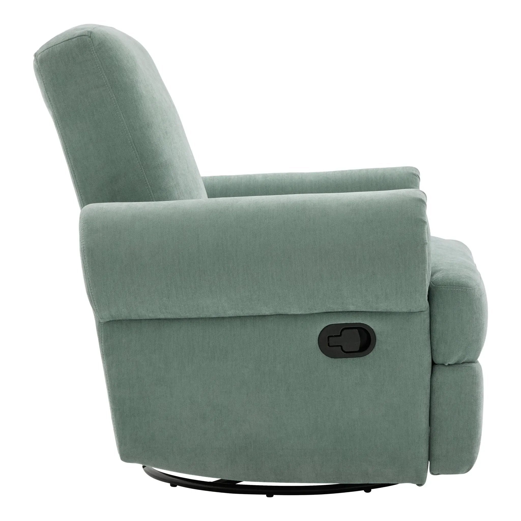 Manual Swivel Recliner Rocker Chair With Adjustable Backrest by HouseOfZazla