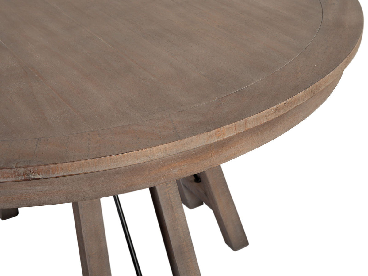 Paxton Place - Round Dining Table - Dovetail Gray, photo 6 of 7