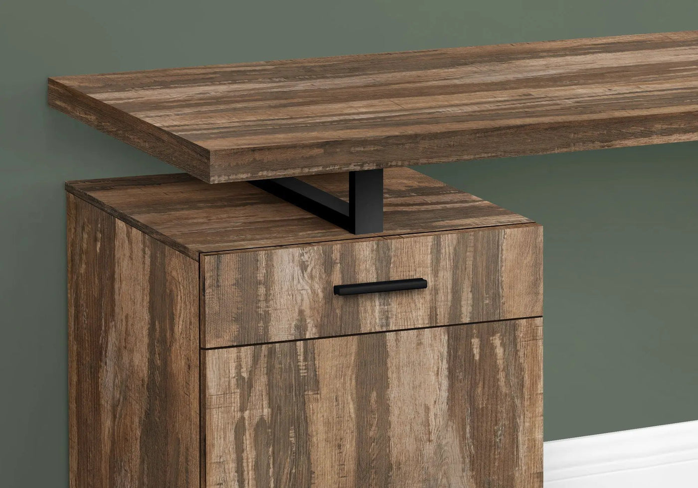 Computer Desk with Storage Drawers for Home Office by HouseOfZazla