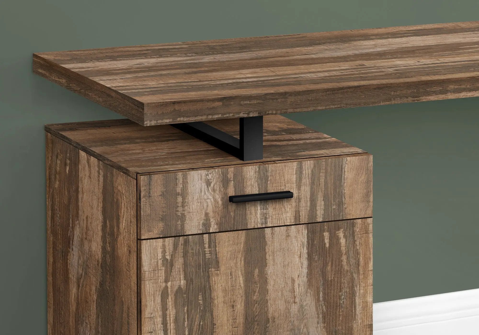Computer Desk with Storage Drawers for Home Office by HouseOfZazla